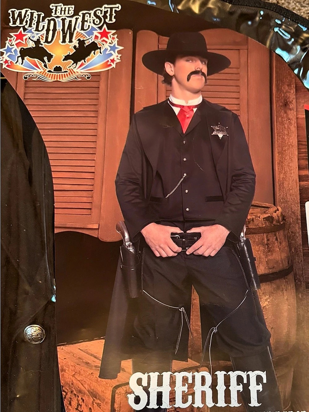 Men’s Sheriff Costume ALL ACCESSORIES INCLUDED
